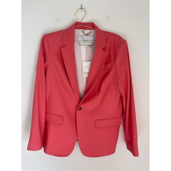ALC Donovan linen-blend plus size blazer size 14 NWT